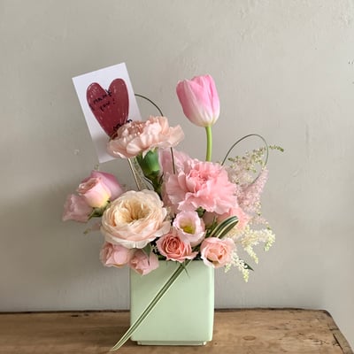 私心最愛 peachpink 混合鮮花桌花 - 4 色1