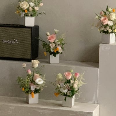 初階桌花裝飾課程1