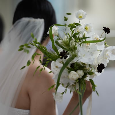 韓式新娘捧花 - 蘭花5