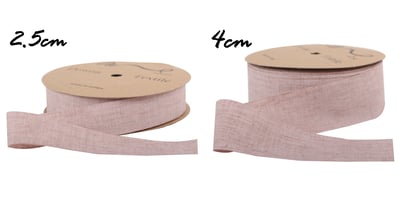 棉麻緞帶4CM2