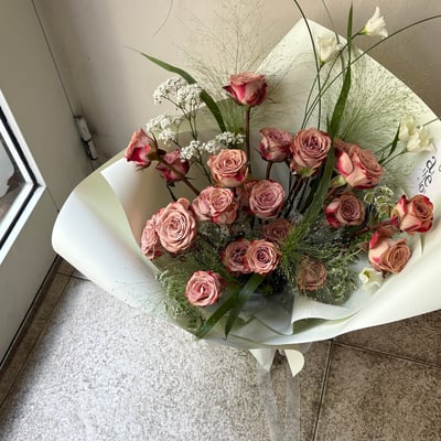 Cappucino Roses Bouquet6