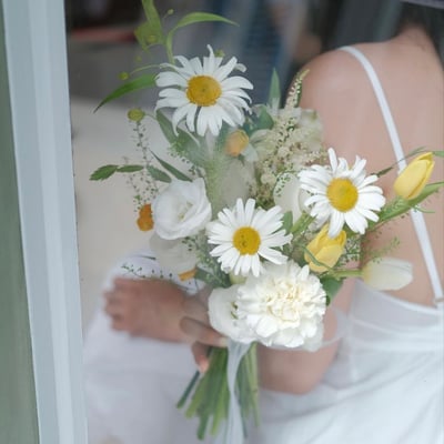 韓式新娘捧花 - Ｍarguerite1