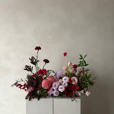 Long & Low 講台花/接待花設計課程2