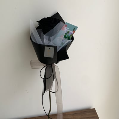 單支永生玫瑰花束10