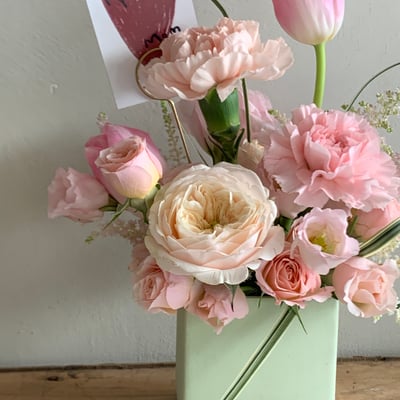 私心最愛 peachpink 混合鮮花桌花 - 4 色4