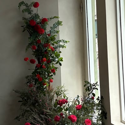 婚禮拱門設計＋地面花課程11