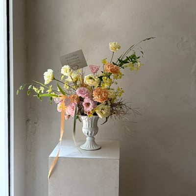 冠軍杯古典桌花設計課程5