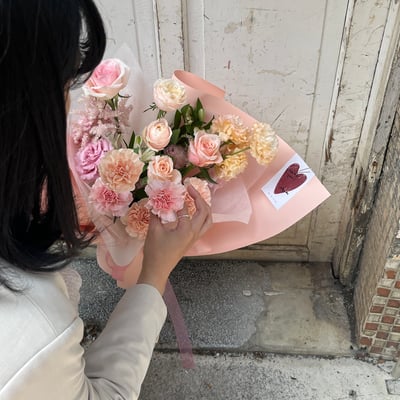 浮誇一次 L Size 花束 - 蜜桃7