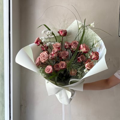 Cappucino Roses Bouquet5
