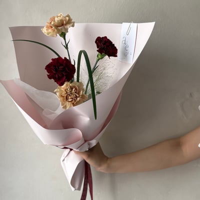 珍惜時刻在一起 S Size 花束  - 紅裸色5