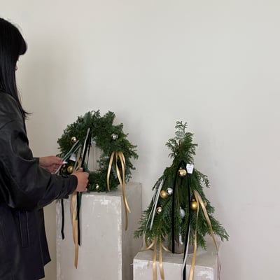 Christmas Wreath - 閃耀金 Shiny2