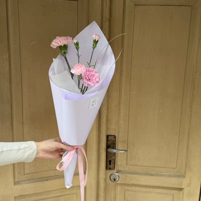 康乃馨甜筒花束6