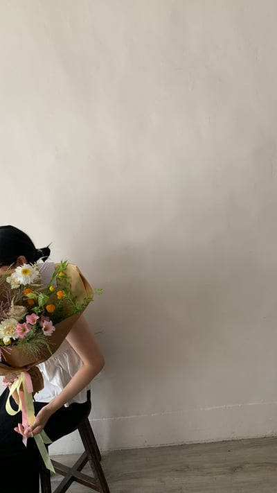 繽紛色系混合花束 - L Size4