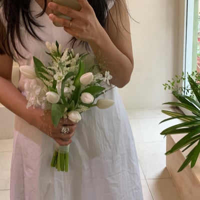 韓式新娘捧花 - Tulip4