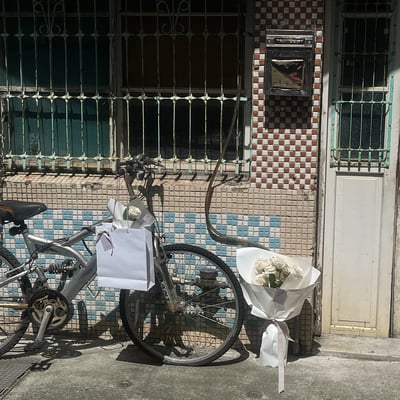 7 支白or米玫瑰花束5