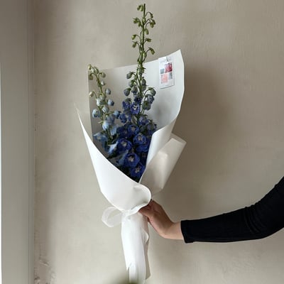 3 支藍色飛燕花束5