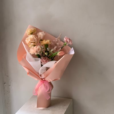 摟在懷裡也可愛 M Size 花束 - 蜜桃6