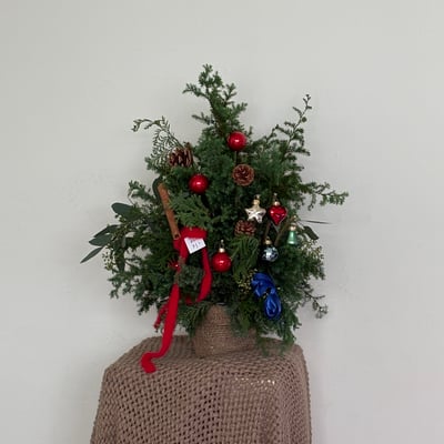 L Size Christmas Tree - 時髦復古紅 Vintage Chic6