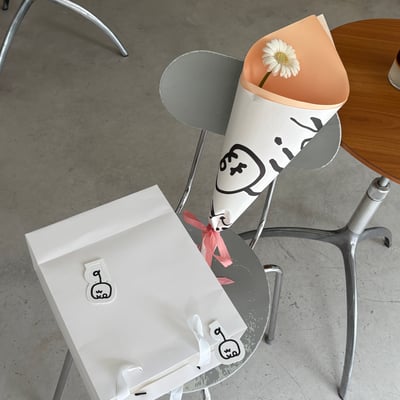 White Gerbera Bouquet (White)1