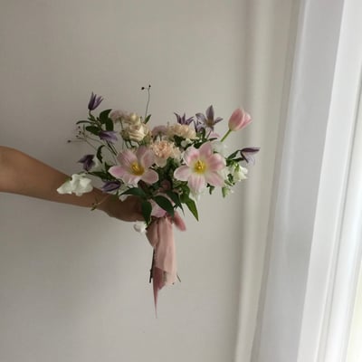 歐式新娘捧花課程8