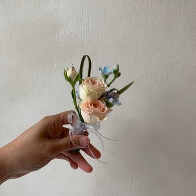 胸花 - 杏粉色系4