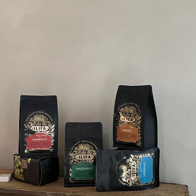 此刻 x ILIFA 非洲醇香咖啡豆花禮6