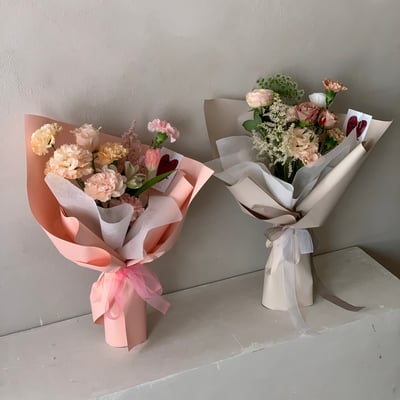 摟在懷裡也可愛 M Size 花束 - 蜜桃7