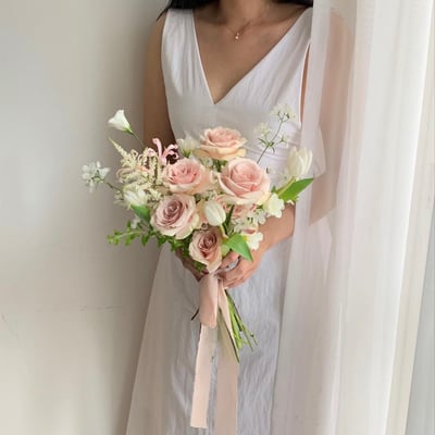 韓式新娘捧花 - Rose1