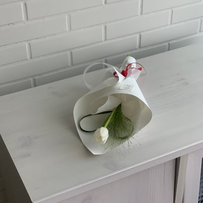 Red String - White Tulip3