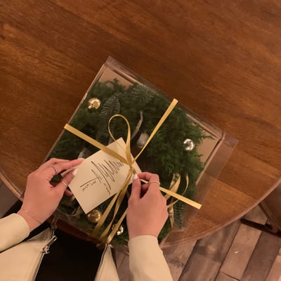 Christmas Wreath - 閃耀金 Shiny3