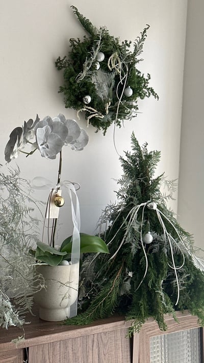 Christmas Orchid  - Silver3