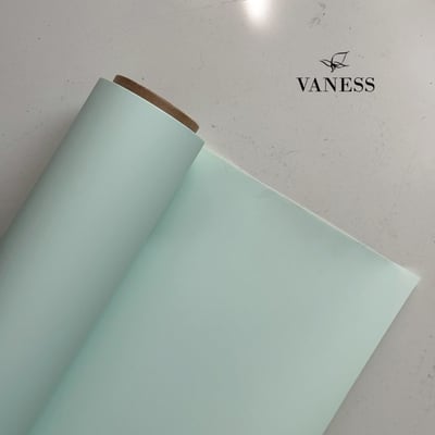 韓國 VANESS FLOWER 包裝紙 V37 Mint1