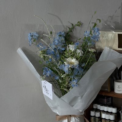 畢業快樂 Blue L Size8