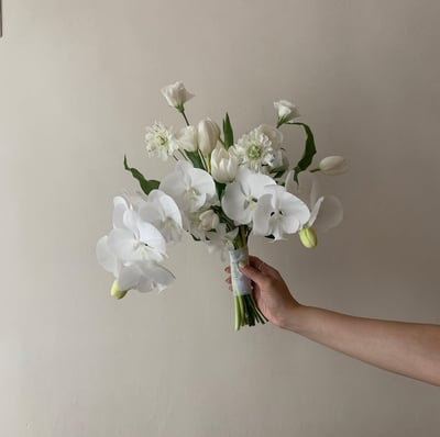 韓式新娘捧花 - Orchid4
