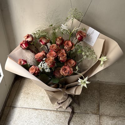 Cappucino Roses Bouquet3