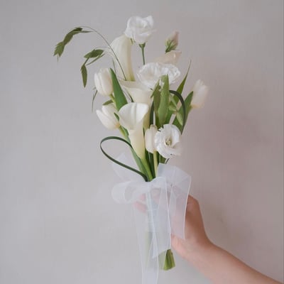韓式新娘捧花 - Calla lily2