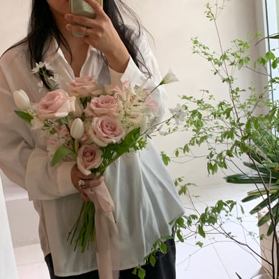 韓式新娘捧花 - Rose5