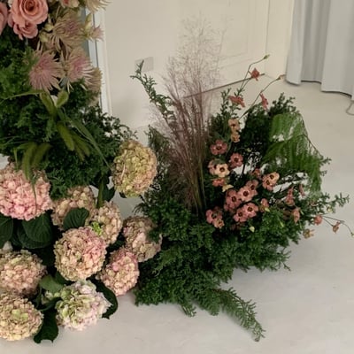 婚禮拱門設計＋地面花課程3