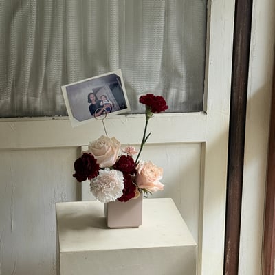 願妳總是漂亮 鮮花桌花 - 紅裸1