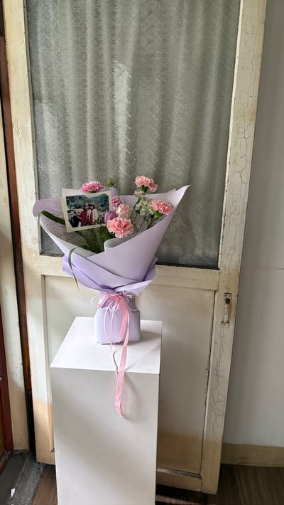 輕輕捧在手心 M Size - 粉紫5