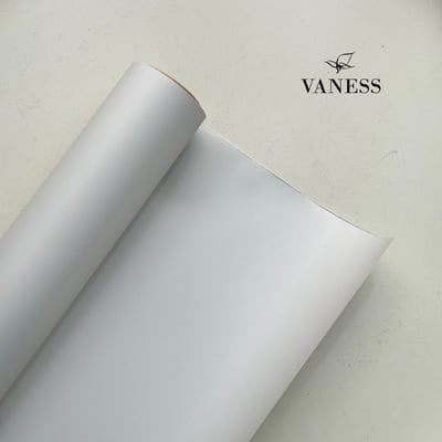 韓國 VANESS FLOWER 包裝紙 V6  Silver grey1