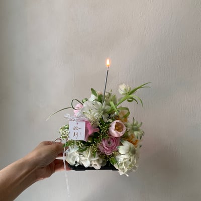 六吋蛋糕花課程7