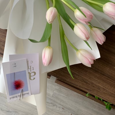 鬱金香花束包裝＋最新潮流韓式花束包装課程2