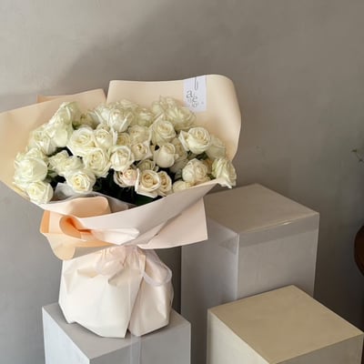 99朵玫瑰花束包裝課程3