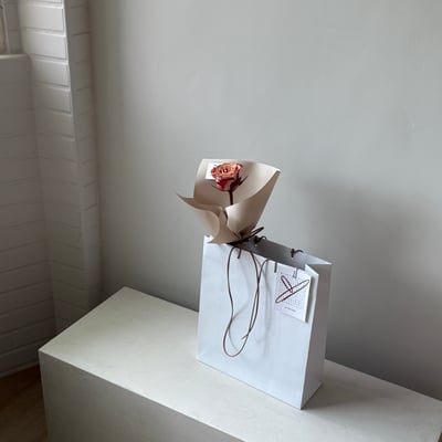 單支卡布玫瑰花束4