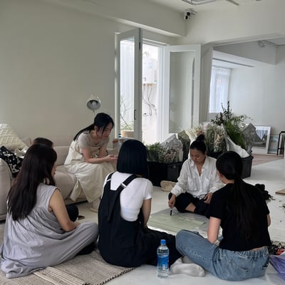 婚禮拱門設計＋地面花課程6