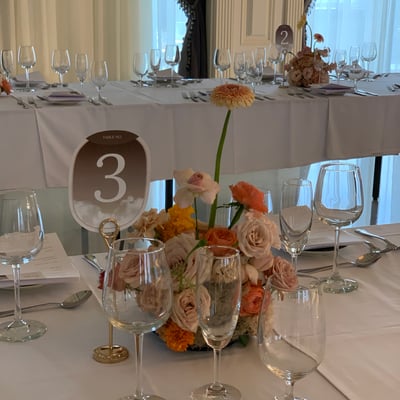 婚禮商業桌花・商業實用無盆器桌花裝飾課程10