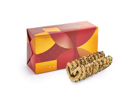 新年限定·黑白芝麻味噌蝴蝶酥禮盒 (10件裝) New Year Edition - Sesame & Miso Palmiers Gift Box (10pcs)(複製)1