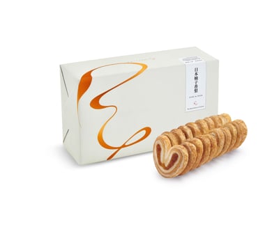 日本柚子香梨蝴蝶酥禮盒 (10件裝) Yuzu and Pear Palmiers Gift Box (10pcs)1