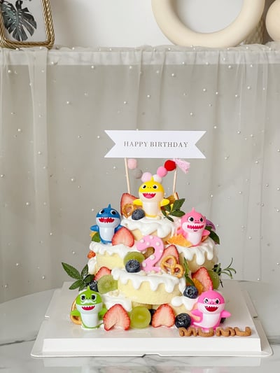 蛋糕疊疊卷(鯊魚寶寶款)1